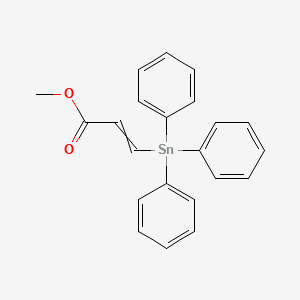 Methyl 3-(triphenylstannyl)prop-2-enoate