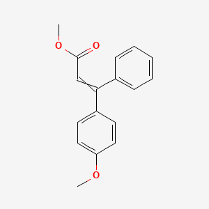 Methyl 3-(4-methoxyphenyl)-3-phenylprop-2-enoate