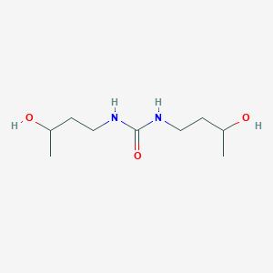 molecular formula C9H20N2O3 B12561571 N,N'-Bis(3-hydroxybutyl)urea CAS No. 144095-97-6