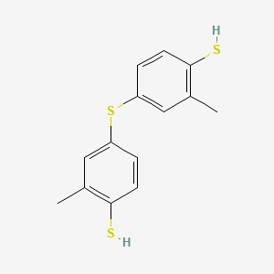 4,4'-Sulfanediylbis(2-methylbenzene-1-thiol)