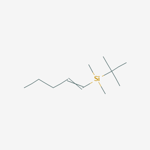 tert-Butyl(dimethyl)(pent-1-en-1-yl)silane