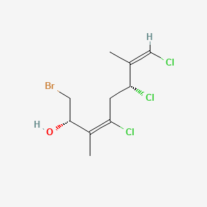 molecular formula C10H14BrCl3O B1256163 Costatol CAS No. 63023-57-4