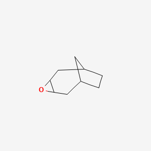 molecular formula C9H14O B12561656 4-Oxatricyclo[5.2.1.0~3,5~]decane CAS No. 166377-87-3