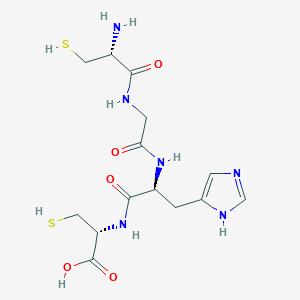 L-Cysteine, L-cysteinylglycyl-L-histidyl-