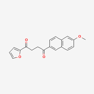 1-(Furan-2-yl)-4-(6-methoxynaphthalen-2-yl)butane-1,4-dione