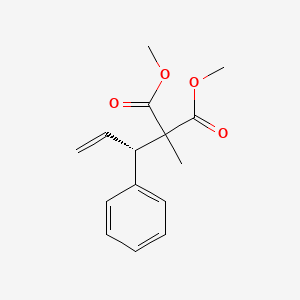 Dimethyl methyl[(1S)-1-phenylprop-2-en-1-yl]propanedioate