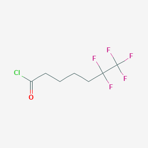 6,6,7,7,7-Pentafluoroheptanoyl chloride