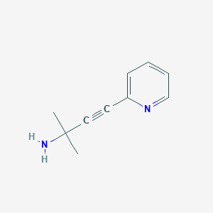 2-Methyl-4-(pyridin-2-yl)but-3-yn-2-amine