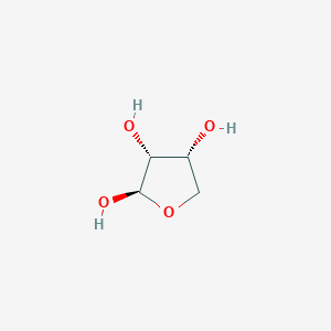 molecular formula C4H8O4 B1256182 beta-d-Erythrofuranose CAS No. 72599-81-6