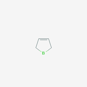 molecular formula C4H6B B12561836 2,5-Dihydro-1H-borol-1-yl CAS No. 143172-46-7