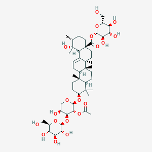 molecular formula C49H78O19 B1256184 Affinoside 1 