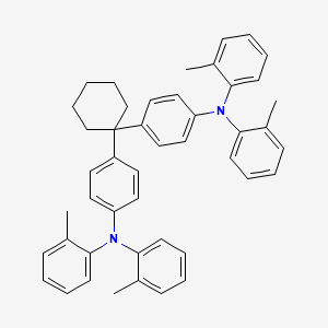 2-methyl-N-[4-[1-[4-(2-methyl-N-(2-methylphenyl)anilino)phenyl]cyclohexyl]phenyl]-N-(2-methylphenyl)aniline