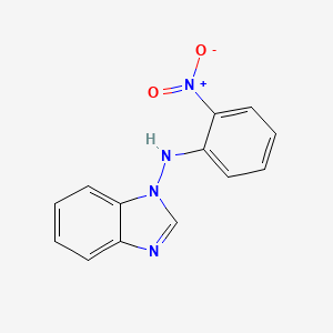 N-(2-Nitrophenyl)-1H-benzimidazol-1-amine