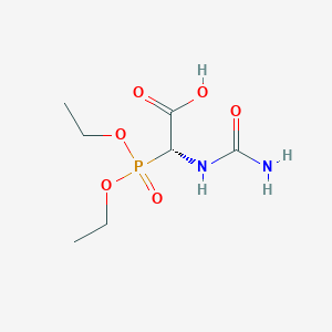 (2R)-(Carbamoylamino)(diethoxyphosphoryl)acetic acid