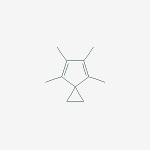 molecular formula C11H16 B12561916 4,5,6,7-Tetramethylspiro[2.4]hepta-4,6-diene CAS No. 198331-54-3