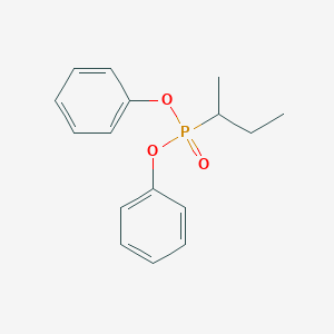 molecular formula C16H19O3P B12561966 Diphenyl butan-2-ylphosphonate CAS No. 190962-81-3