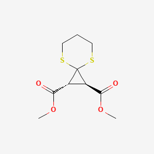 dimethyl (1R,2R)-4,8-dithiaspiro[2.5]octane-1,2-dicarboxylate