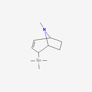 8-Methyl-4-(trimethylstannyl)-8-azabicyclo[3.2.1]oct-2-ene