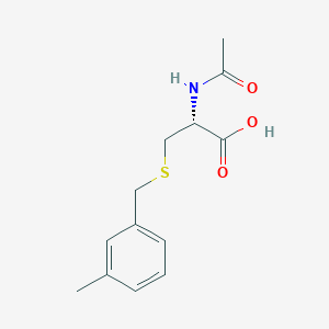 N-Acetyl-S-[(3-methylphenyl)methyl]-L-cysteine