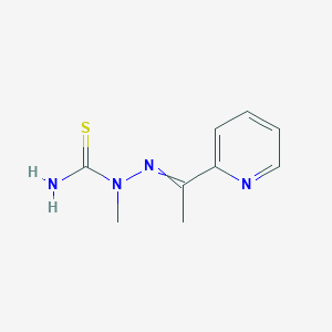 1-Methyl-2-[1-(pyridin-2-yl)ethylidene]hydrazine-1-carbothioamide