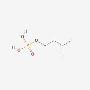 molecular formula C5H11O4P B1256214 Isopentenyl phosphate 