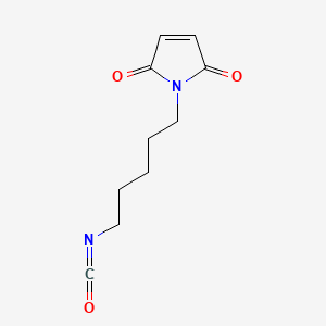 1H-Pyrrole-2,5-dione, 1-(5-isocyanatopentyl)-