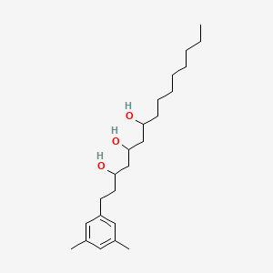 1-(3,5-Dimethylphenyl)pentadecane-3,5,7-triol