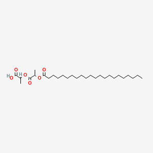 2-{[2-(Docosanoyloxy)propanoyl]oxy}propanoic acid