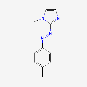 1H-Imidazole, 1-methyl-2-[(4-methylphenyl)azo]-