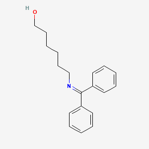 6-[(Diphenylmethylidene)amino]hexan-1-OL