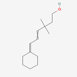 6-Cyclohexylidene-3,3-dimethylhex-4-en-1-ol