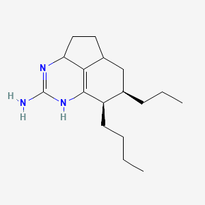 molecular formula C17H29N3 B1256253 Netamine E 