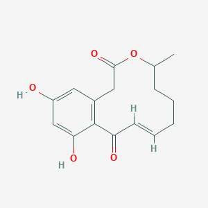 molecular formula C16H18O5 B1256254 alpha,beta-Dehydrocurvularin 