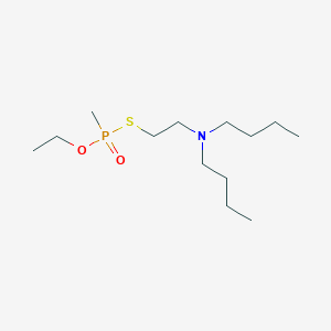 S-[2-(Dibutylamino)ethyl] O-ethyl methylphosphonothioate