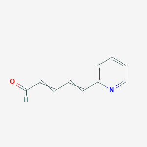 5-(Pyridin-2-yl)penta-2,4-dienal