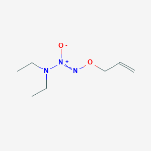 N,N-Diethyl-1-oxo-2-[(prop-2-en-1-yl)oxy]-1lambda~5~-diazen-1-amine