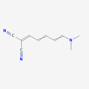 Propanedinitrile, [(2E,4E)-5-(dimethylamino)-2,4-pentadienylidene]-