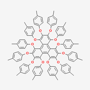 molecular formula C102H84O12 B12562704 Dodecakis(4-methylphenoxy)triphenylene CAS No. 190504-59-7