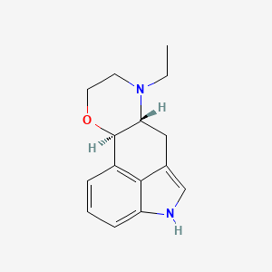 molecular formula C15H18N2O B1256271 6-Ethyl-9-oxaergoline 