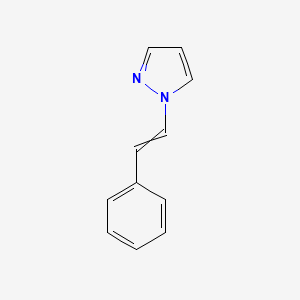 1-(2-Phenylethenyl)-1H-pyrazole