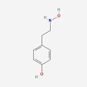 4-[2-(Hydroxyamino)ethyl]phenol