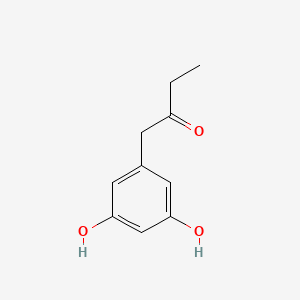 molecular formula C10H12O3 B12562781 1-(3,5-Dihydroxyphenyl)butan-2-one CAS No. 143406-81-9