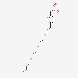 (4-Hexadecylphenyl)acetic acid