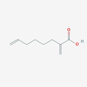 molecular formula C9H14O2 B12562845 2-Methylideneoct-7-enoic acid CAS No. 143590-50-5