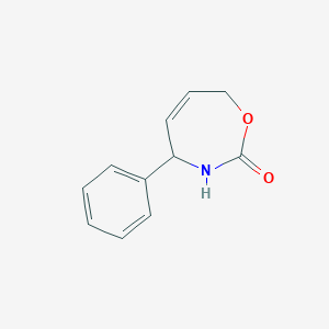 4-Phenyl-4,7-dihydro-1,3-oxazepin-2(3H)-one