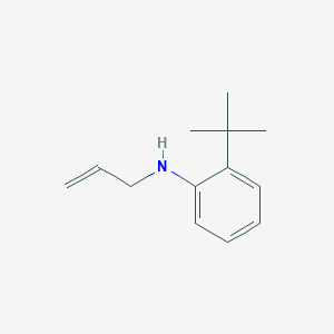 Benzenamine, 2-(1,1-dimethylethyl)-N-2-propenyl-