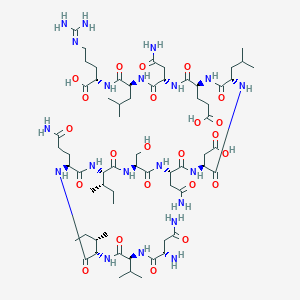 molecular formula C64H110N20O23 B12562940 Leptin (93-105), human 