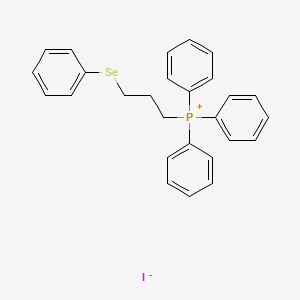 Phosphonium, triphenyl[3-(phenylseleno)propyl]-, iodide