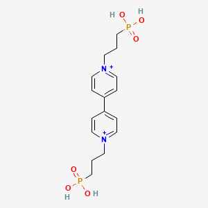 1,1'-Bis(3-phosphonopropyl)-4,4'-bipyridin-1-ium