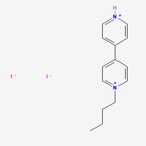 1-Butyl-4,4'-bipyridin-1-ium diiodide